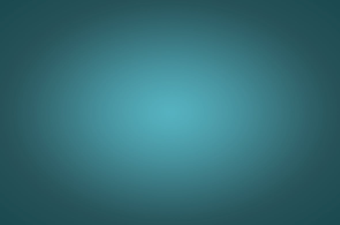 Turquoise Background with Bright Light in the Middle